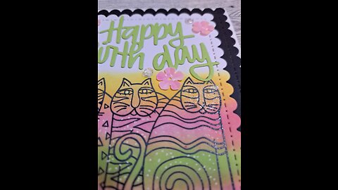 WOW cute EASY Birthday card.