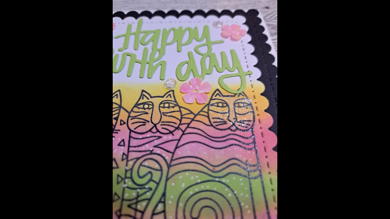 WOW cute EASY Birthday card.