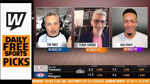 Free Sports Picks | WagerTalk Today | NHL & NBA Playoff Picks | MLB Predictions Today | April 27
