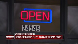 We're Open Detroit: Celebrating take out Tuesday with 3 tummy tempters!