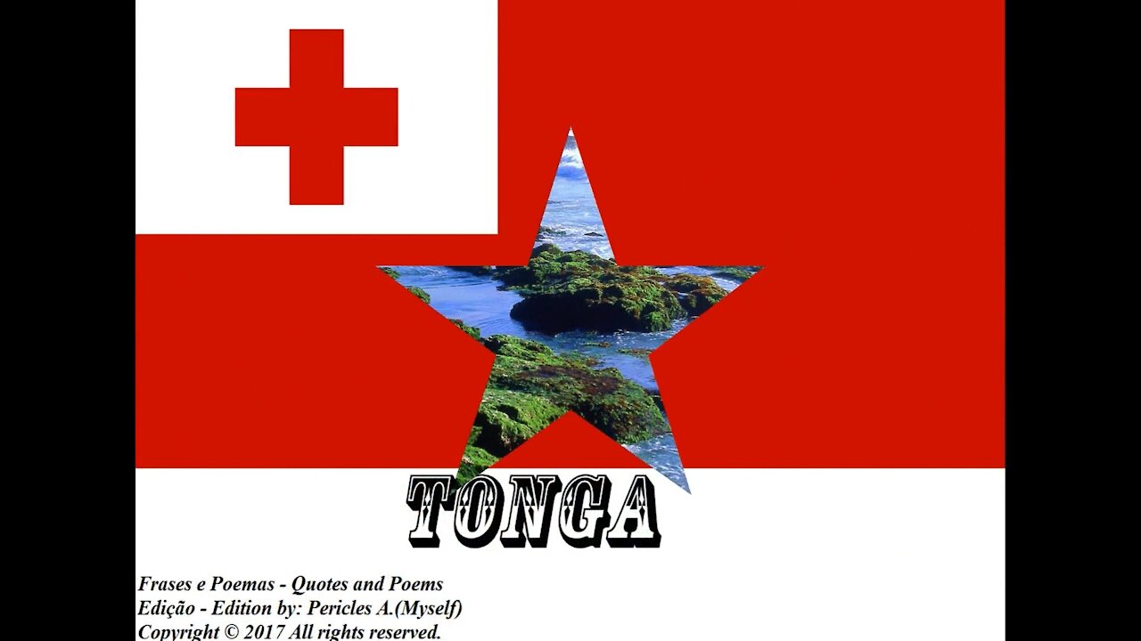 Bandeiras e fotos dos países do mundo: Tonga [Frases e Poemas]