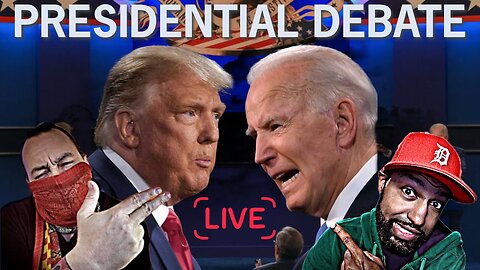 👀 US Presidential Debate 2024 Live 👀 Watch Party w Crypto Blood | Donald Trump Vs Joe Biden