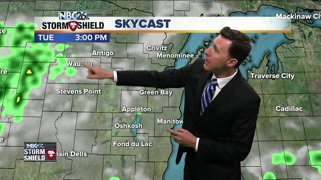 Michael Fish's NBC26 Storm Shield weather forecast