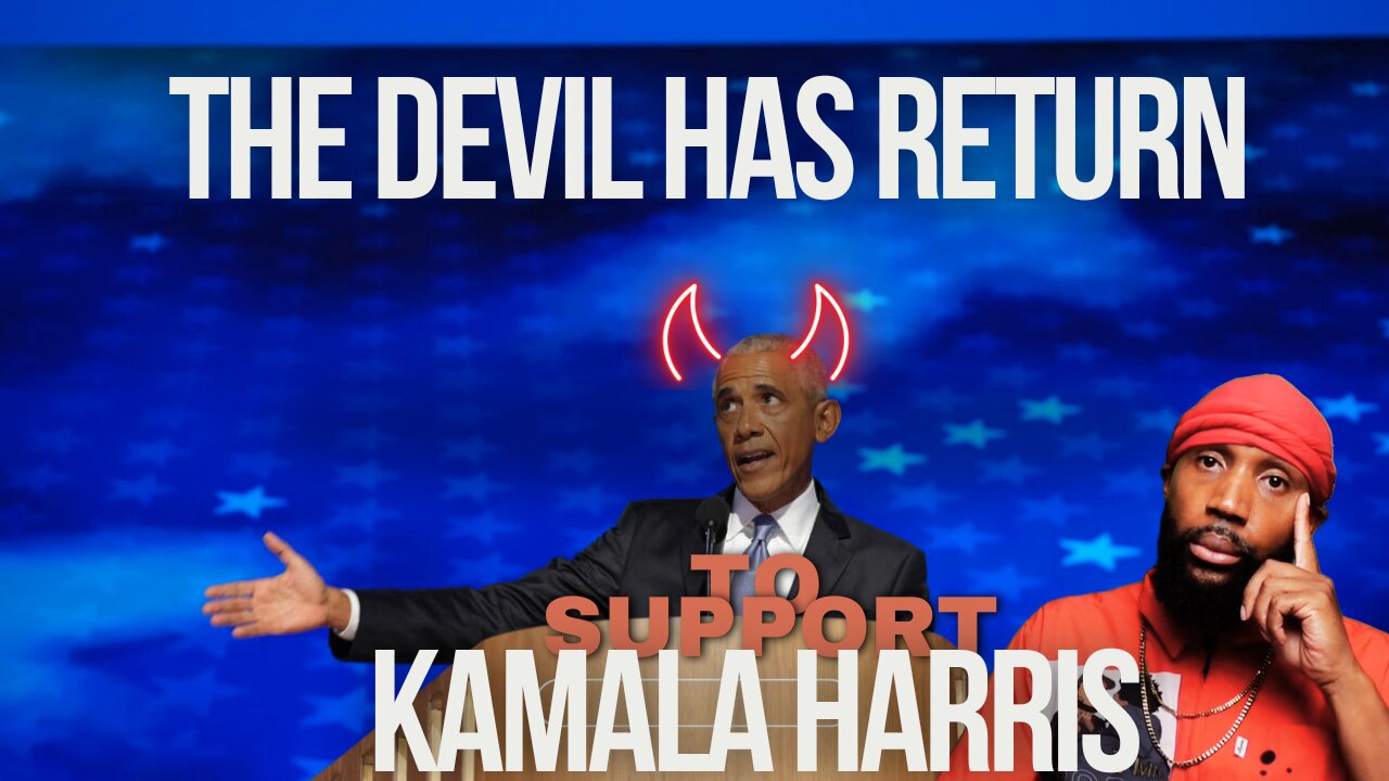 The Devil (Obama) Came Out to Support Kamala Harris in This DNC 2024 | Repent or Die Podcast