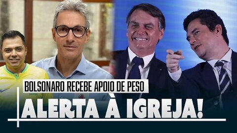 Bolsonaro recebe apoio de peso // Alerta ao povo de Deus!