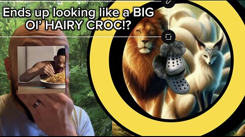 LOOKS LIKE A BIG HAIRY C**K?!? AI ANIMAL MASH UP!! #AIVideo