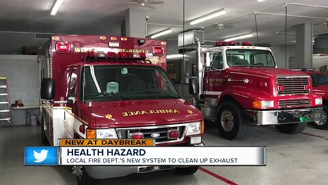 West Bend Fire Department using new system to clean up exhaust