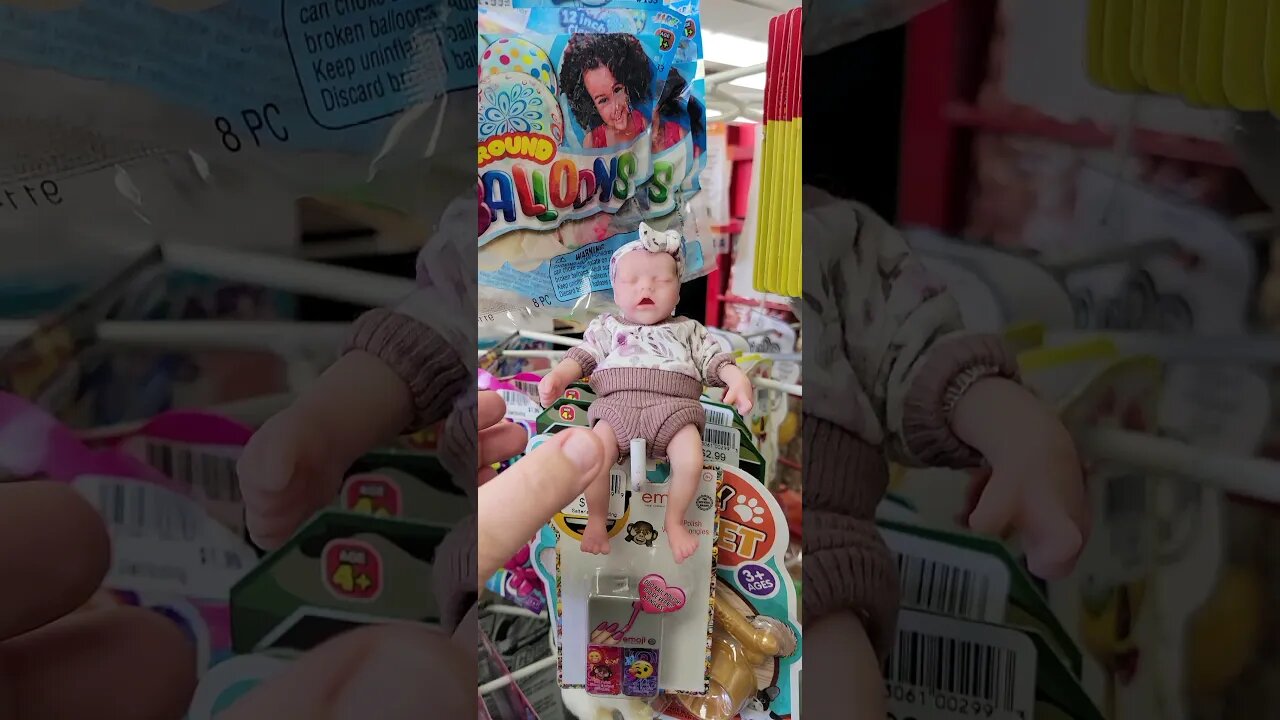 Mini Realistic Lifelike Silicone Baby Doll #shorts