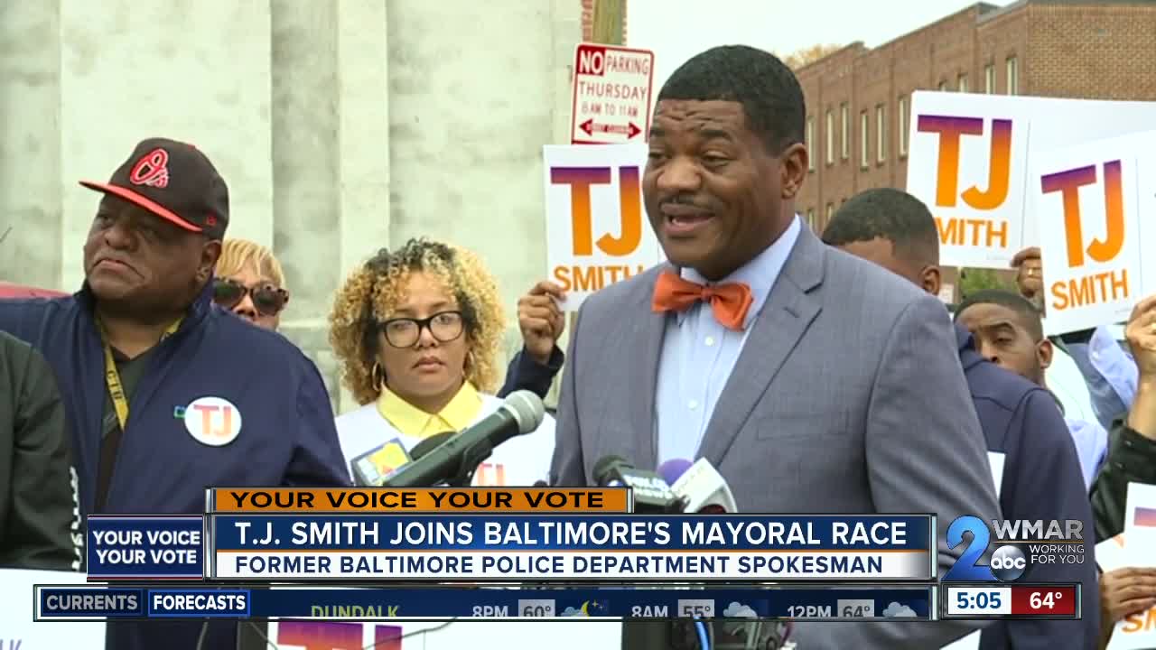 T.J. Smith joins Baltimore mayoral race