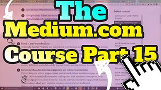The Ultimate Medium.Com Course Part 15 Of 30 - Membership Referral And Email Subscription