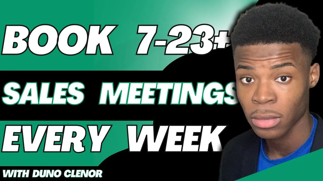 How To Book More Sales Meetings With Cold Email | Duno Clenor
