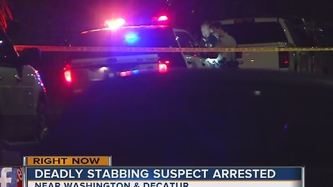 Suspect's name, other details released in early morning stabbing