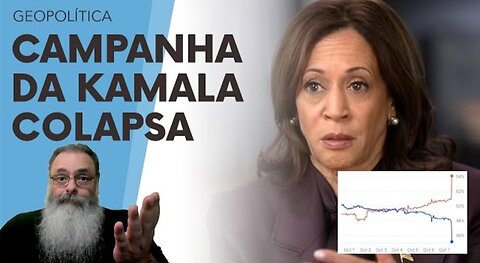 DEBATE entre VICES e ENTREVISTA DESASTROSA levam KAMALA HARRIS ao DESESPERO e até MÍDIA ABANDONA
