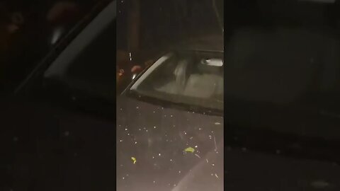 Hail Storm. #storm #hailstorm #hail