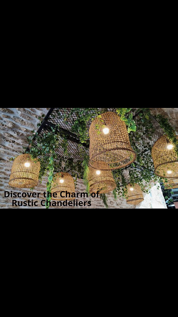 Discover the Charm of Rustic Chandeliers from Around the World
