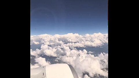 Over the clouds 🤍🌩️