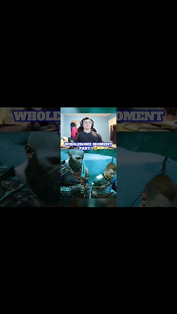 Kratos & Atreus Have A Therapy Session⁉️😳 | #shorts #godofwarragnarok #gaming #reaction