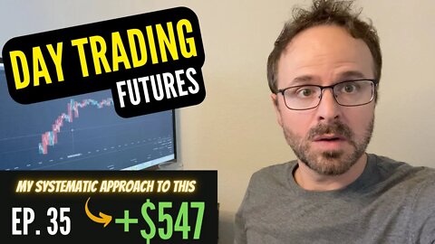 WATCH ME TRADE | +$547 WIN | My Systematic Trading Approach | Trading Scalping Daytrading System
