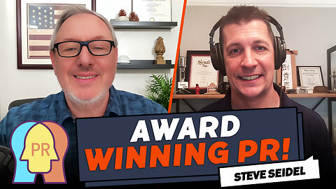 Award Winning PR! Steve Seidel & Tony DUrso | Entrepreneur #smallbusiness #socialmedia #influencer
