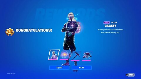 OG GALAXY SKIN IS BACK!! Thankyou Fortnite!