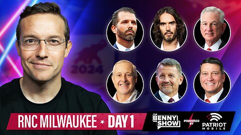 LIVE From The RNC Convention with Don Jr., Russell Brand, GOP Chair Michael Whatley and More