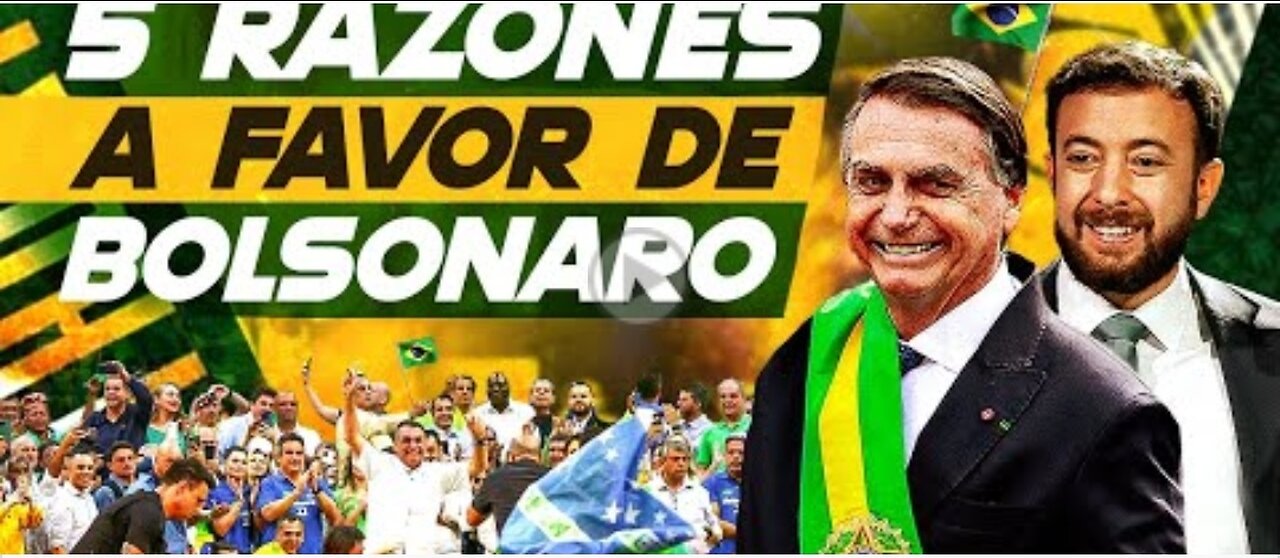 🤚 5 Razones para votar por Bolsonaro | Agustín Laje