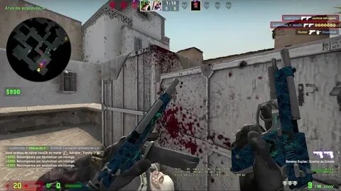 🌎52 4k de Dual Berettas na Dust2 CSGO Valve Counter Strike Global Offensive