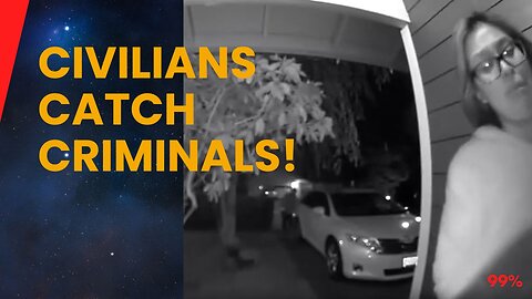 Heroic Civilians Team Up with Cops to Nab Criminals!