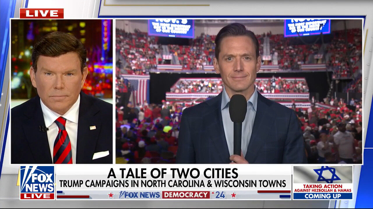 Trump Visits States Across The Country Ahead Of Election Day