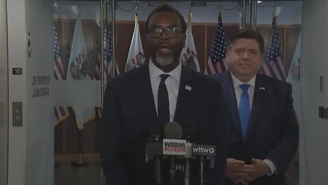 Pritzker throws cold water on Johnson's financial transaction tax idea