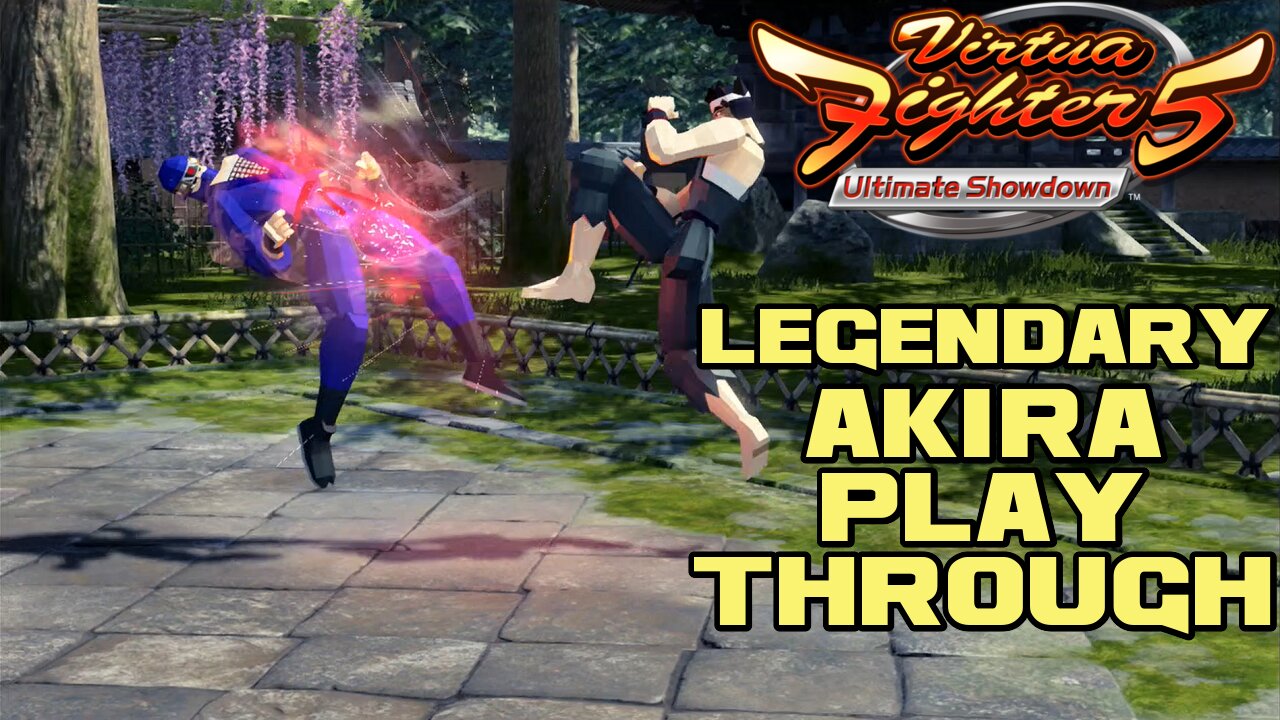 👊🏻🤼💪🏻 Virtua Fighter 5 Ultimate Showdown - Legendary Akira Playthrough - PlayStation 4 💪🏻🤼👊🏻 😎Benjamillion