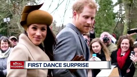 What will be the first dance at the royal wedding