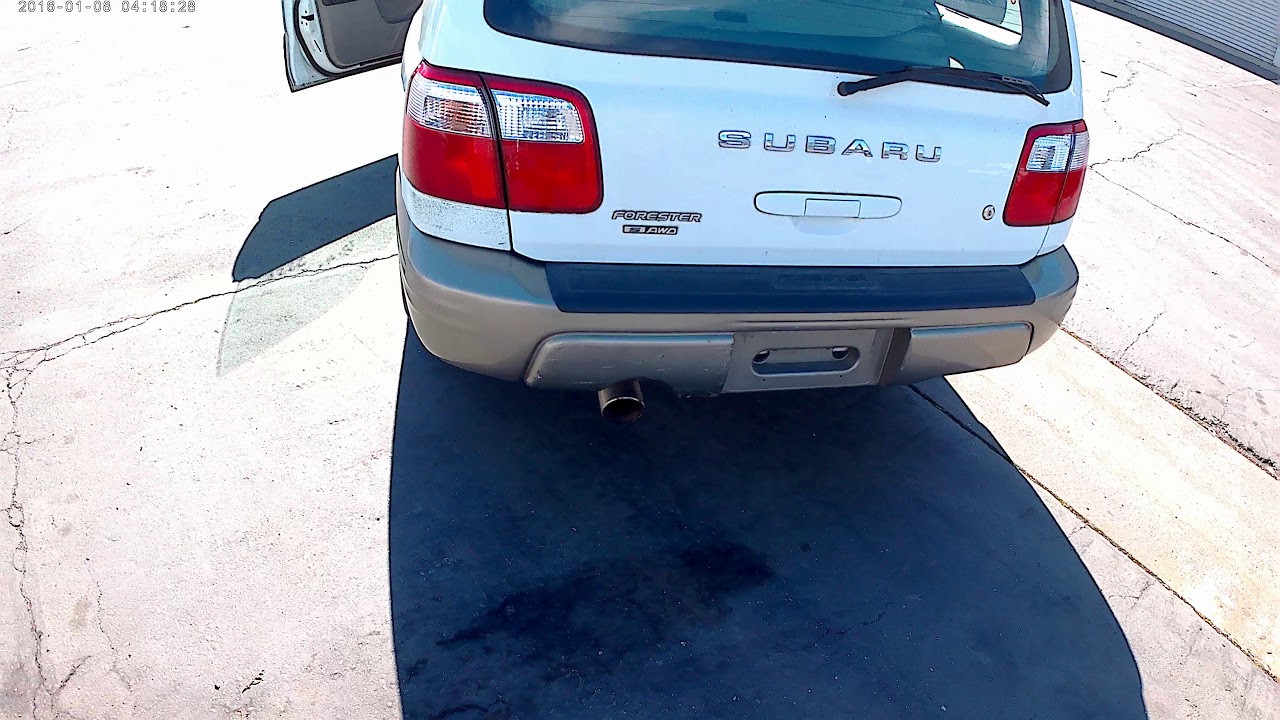 2001 Subaru Forester - Stock # 18-017 White