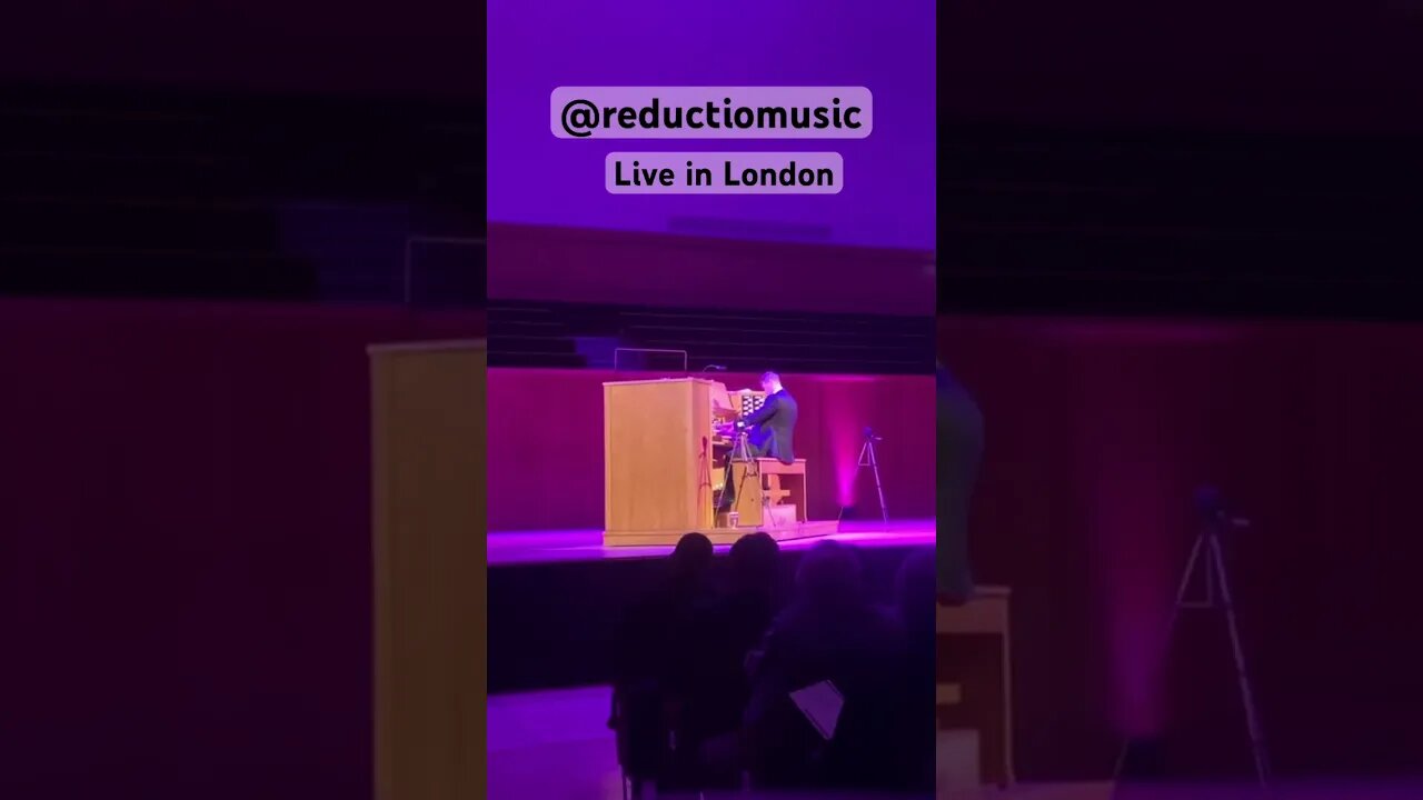 Enjoyable afternoon listening to @reductiomusic live