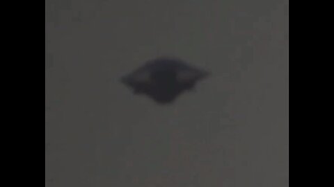 UFO over Curitibi, Brazil