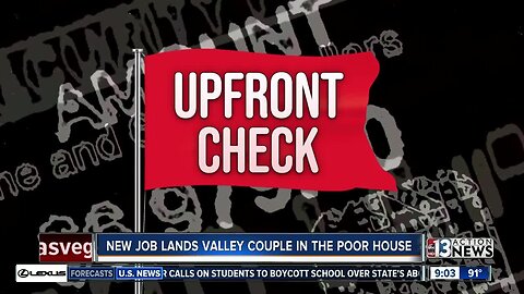New job lands valley couple in poor house