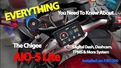 EVERYTHING About The Chigee AIO-5 Lite Installed On FJR1300