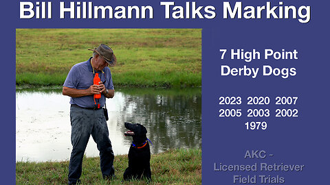 BILL HILLMANN talks MARKING
