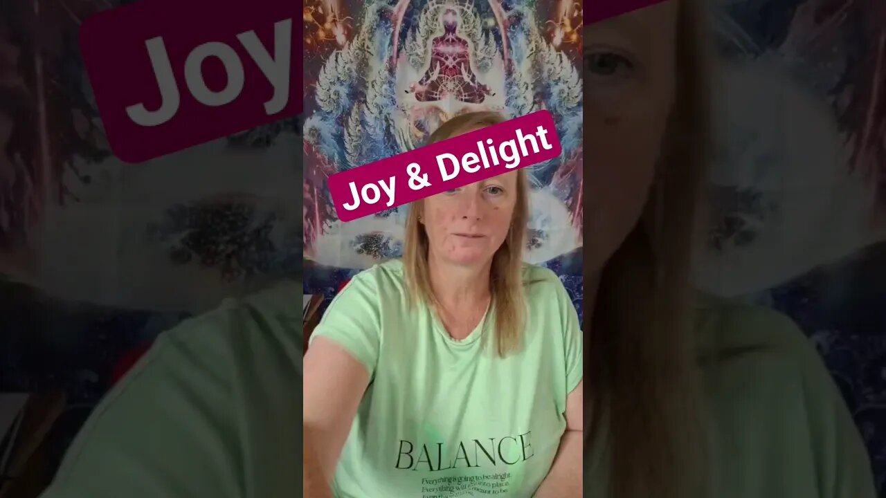 Joy and Delight #shortvideo #cardoftheday #shorts