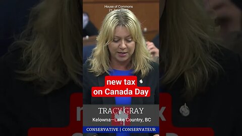 Happy Canada Day with a new tax from the Liberals