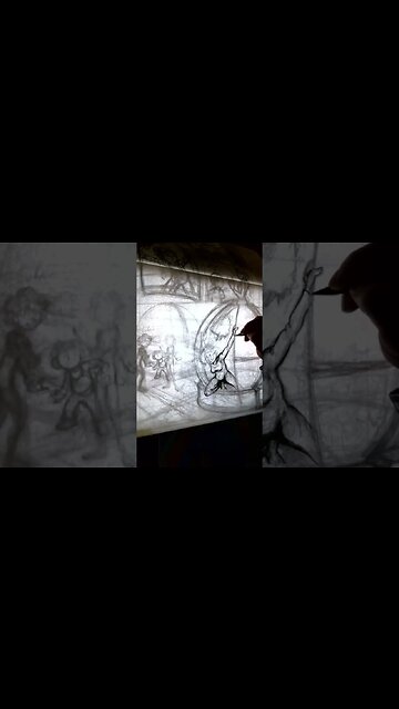 Charcoal #arttimelapse