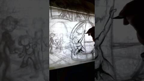 Charcoal #arttimelapse