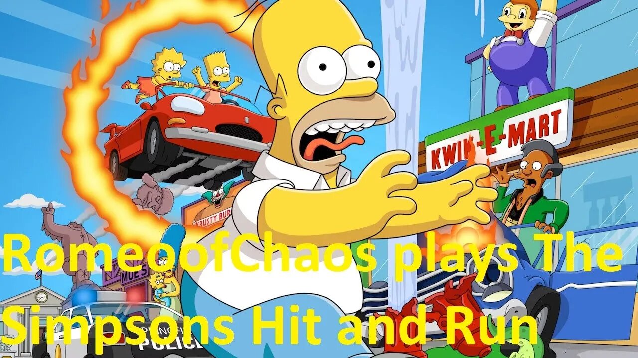Homer Level 1 The Simpsons Hit and Run GameCube