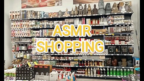 ASMR ✨ SHOPPING TIME 🛒 TAPPING AND GENTLE WHISPER 💤