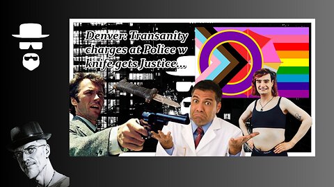 MA'AM W KNIFE CHARGES AT COPS GETS JUSTICE...