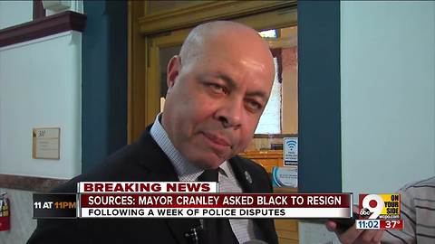 Cincinnati mayor asks city manager to resign