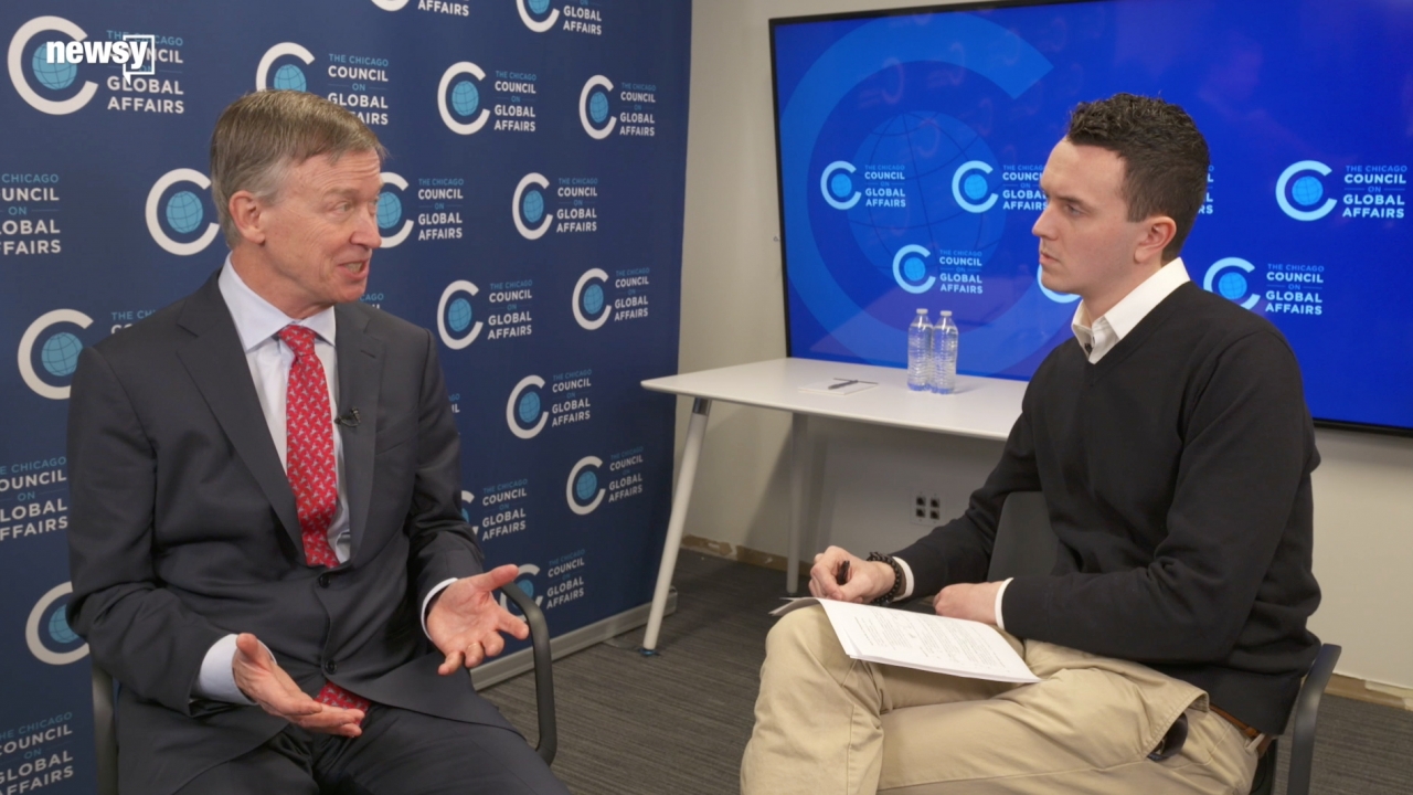 2020 Candidate John Hickenlooper On Iran, Guns and Impeachment