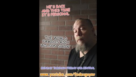 The World Famouse Rich Wilson Show Gun Violence and Ukraine