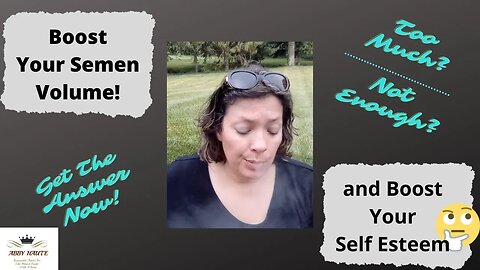 Boost Your Semen Volume: The Secret Trick You Won't Believe!