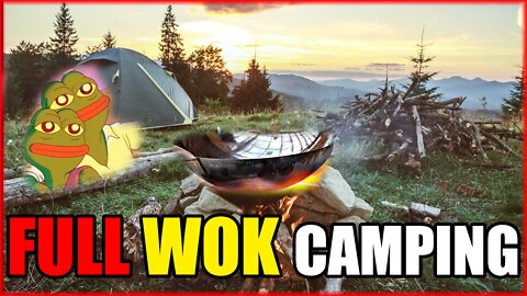 ELABORATE ON LIFE EDITION - OVERNIGHT PRIMITIVE CAMPING, FULL WOK COOKING, SLICE HALF OF THUMB OFF